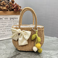 Playful Rattan Handbag | Kelmera