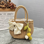 Playful Rattan Handbag | Kelmera