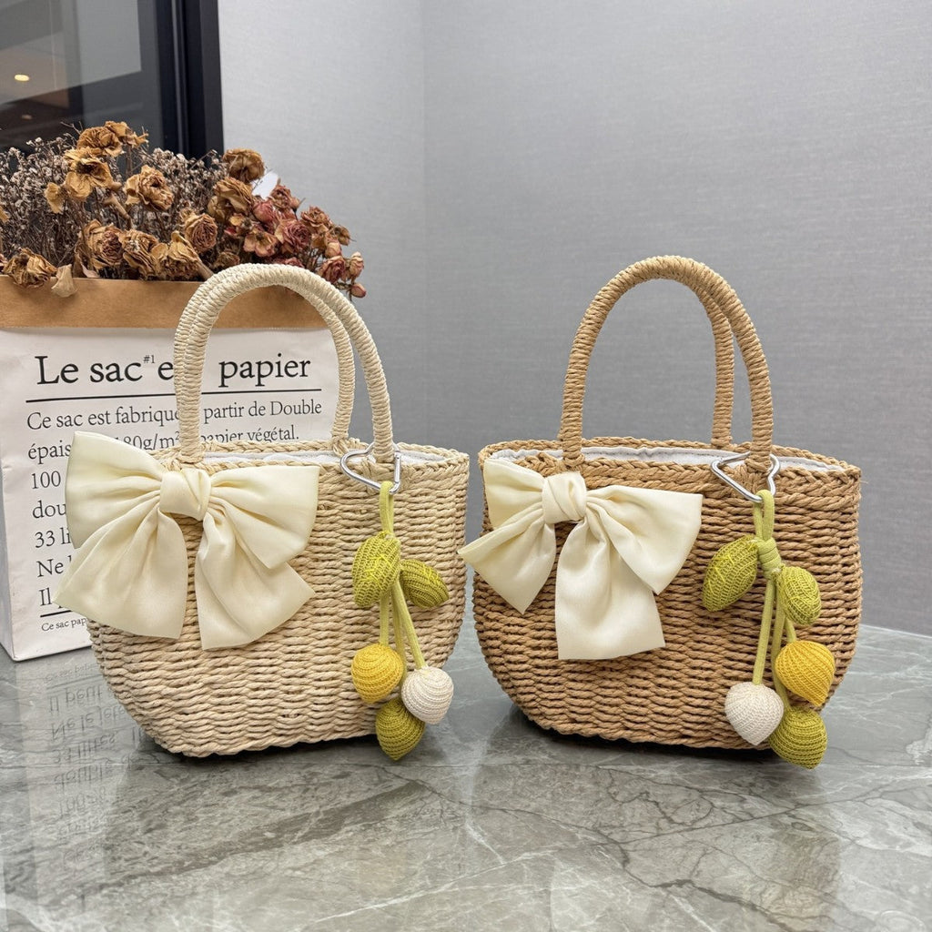 Playful Rattan Handbag | Kelmera