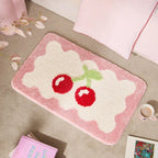 Playful Rocket-Themed Bath Mat | Kelmera