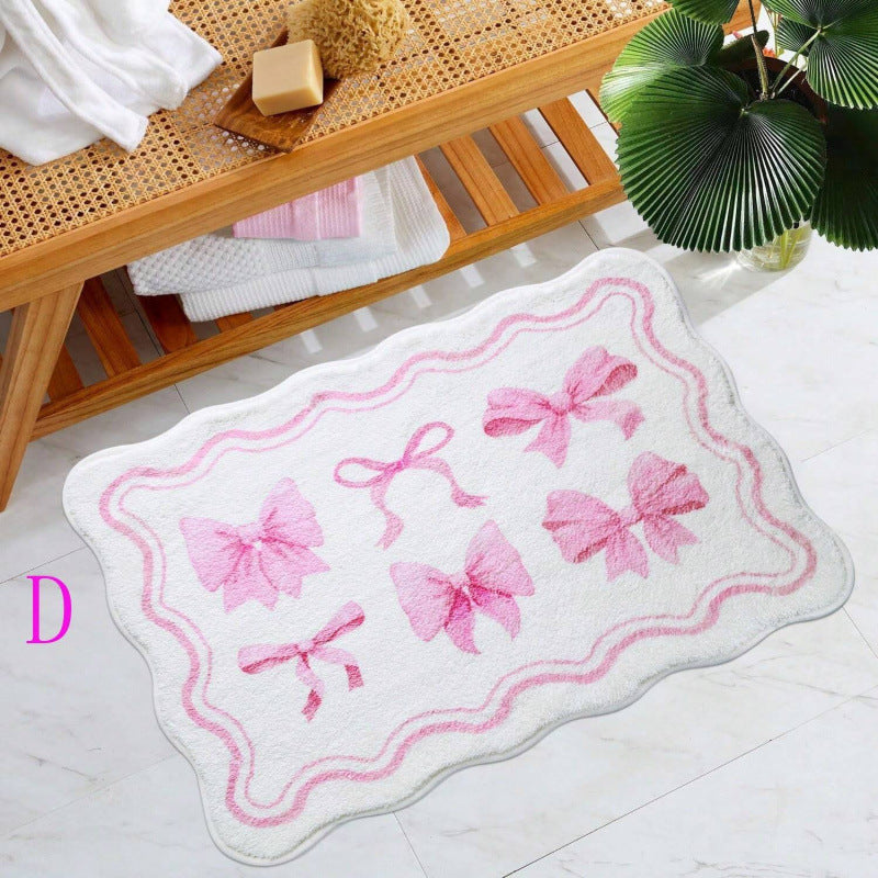 Playful Rocket-Themed Bath Mat | Kelmera