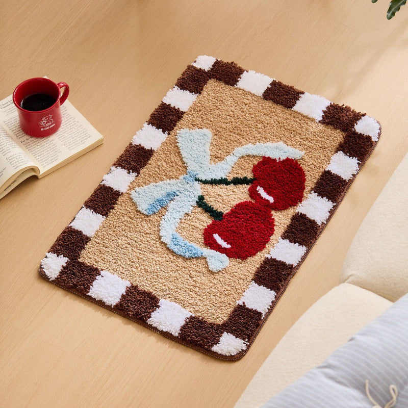 Playful Rocket-Themed Bath Mat | Kelmera