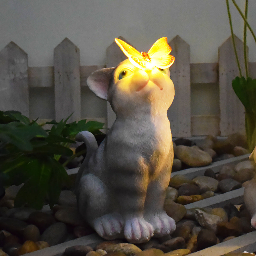 Playful Solar-Powered LED Garden Statue Frog on Turtle Resin Ornament | Kelmera