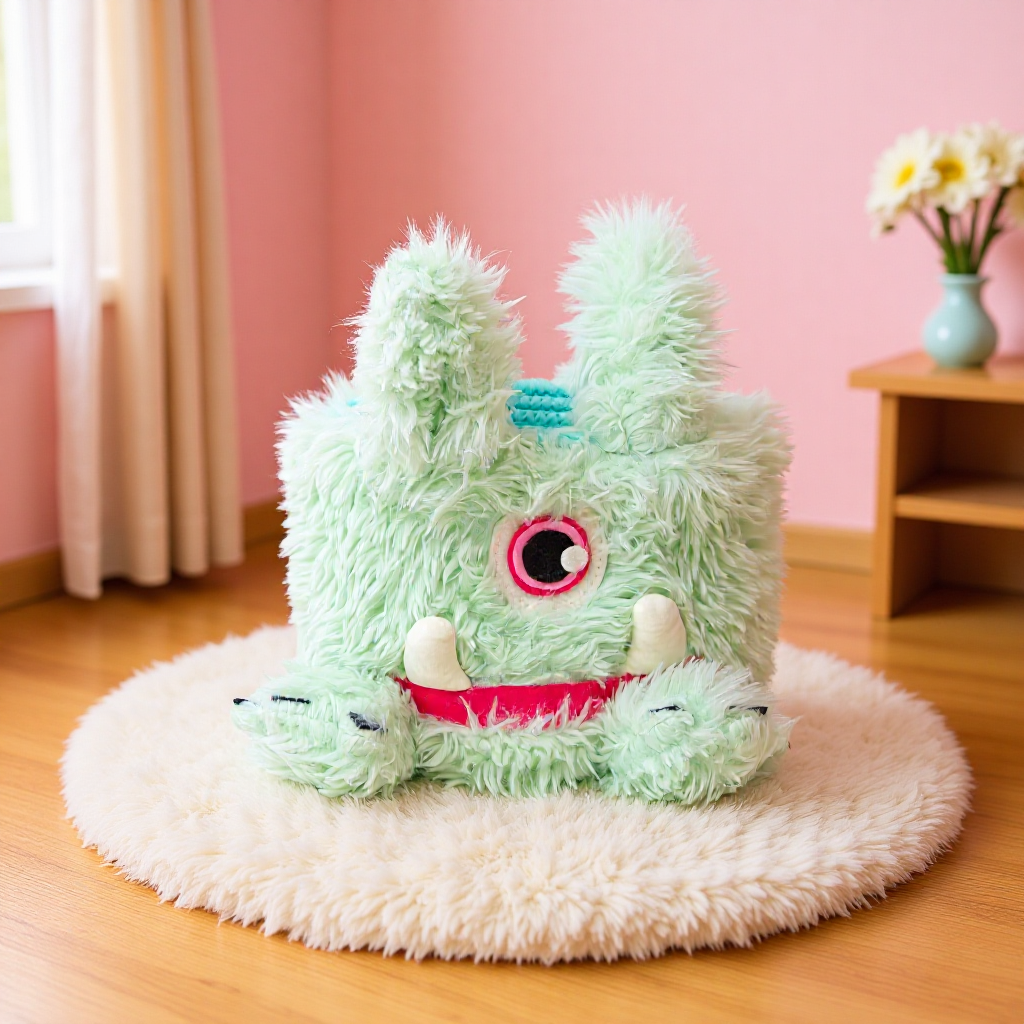 Playful Storage Basket in Bunny Design | Kelmera