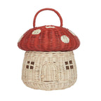 Playful Storage Basket in House Design Handwoven | Kelmera