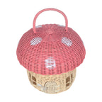 Playful Storage Basket in House Design Handwoven | Kelmera