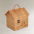 Playful Storage Basket in House Design Soft Textile Handwoven | Kelmera