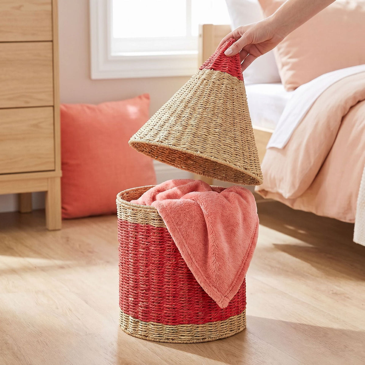 Playful Storage Basket in Pencil Design | Kelmera