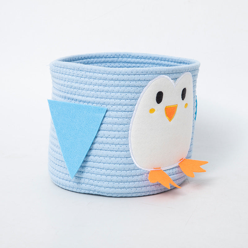 Playful Storage Basket in Penguin Design | Kelmera