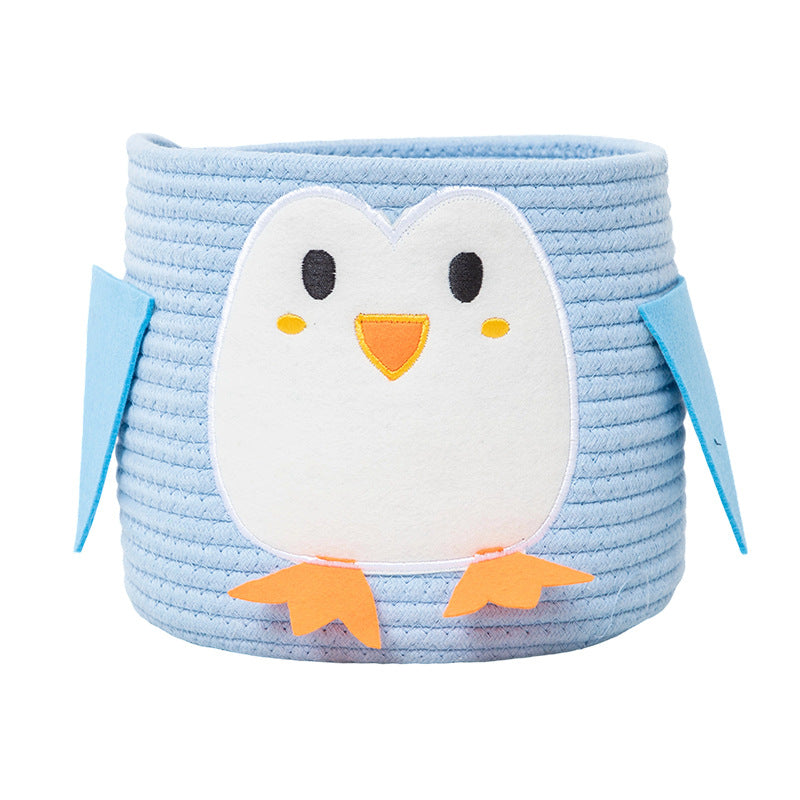 Playful Storage Basket in Penguin Design | Kelmera