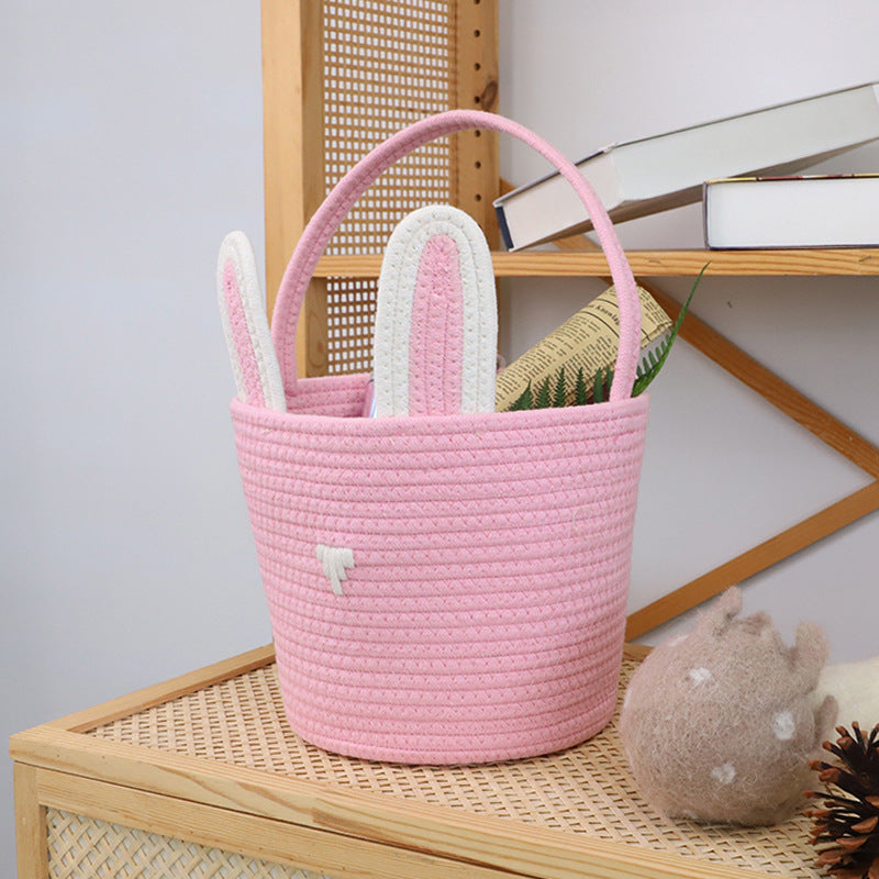 Playful Storage Basket in Rabbit Design | Kelmera
