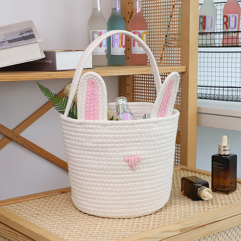Playful Storage Basket in Rabbit Design | Kelmera