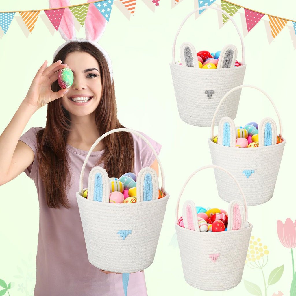 Playful Storage Basket in Rabbit Design | Kelmera