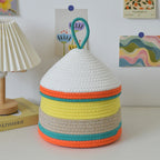 Playful Storage Basket in Rabbit Design Pink | Kelmera