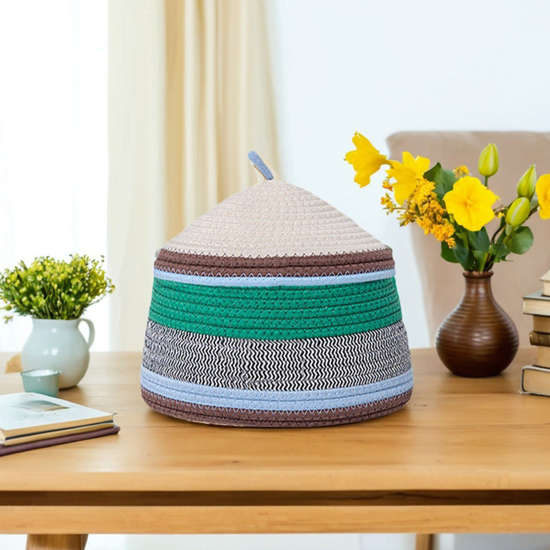 Playful Storage Basket in Rabbit Design Pink | Kelmera