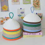 Playful Storage Basket in Rabbit Design Pink | Kelmera