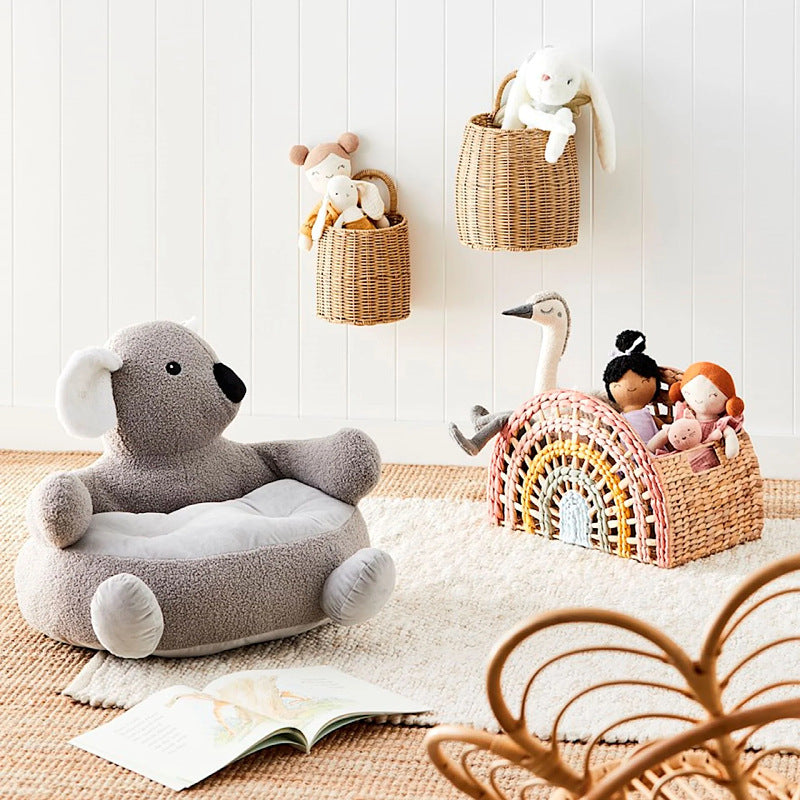 Playful Storage Basket in Rainbow Design | Kelmera