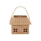 Playful Storage Basket in the Shape of a House Handwoven | Kelmera