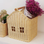 Playful Storage Basket in the Shape of a House | Kelmera