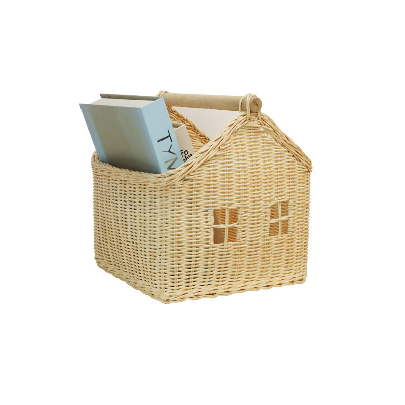 Playful Storage Basket in the Shape of a House | Kelmera
