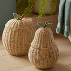Playful Storage Basket in the Shape of a Pear | Kelmera