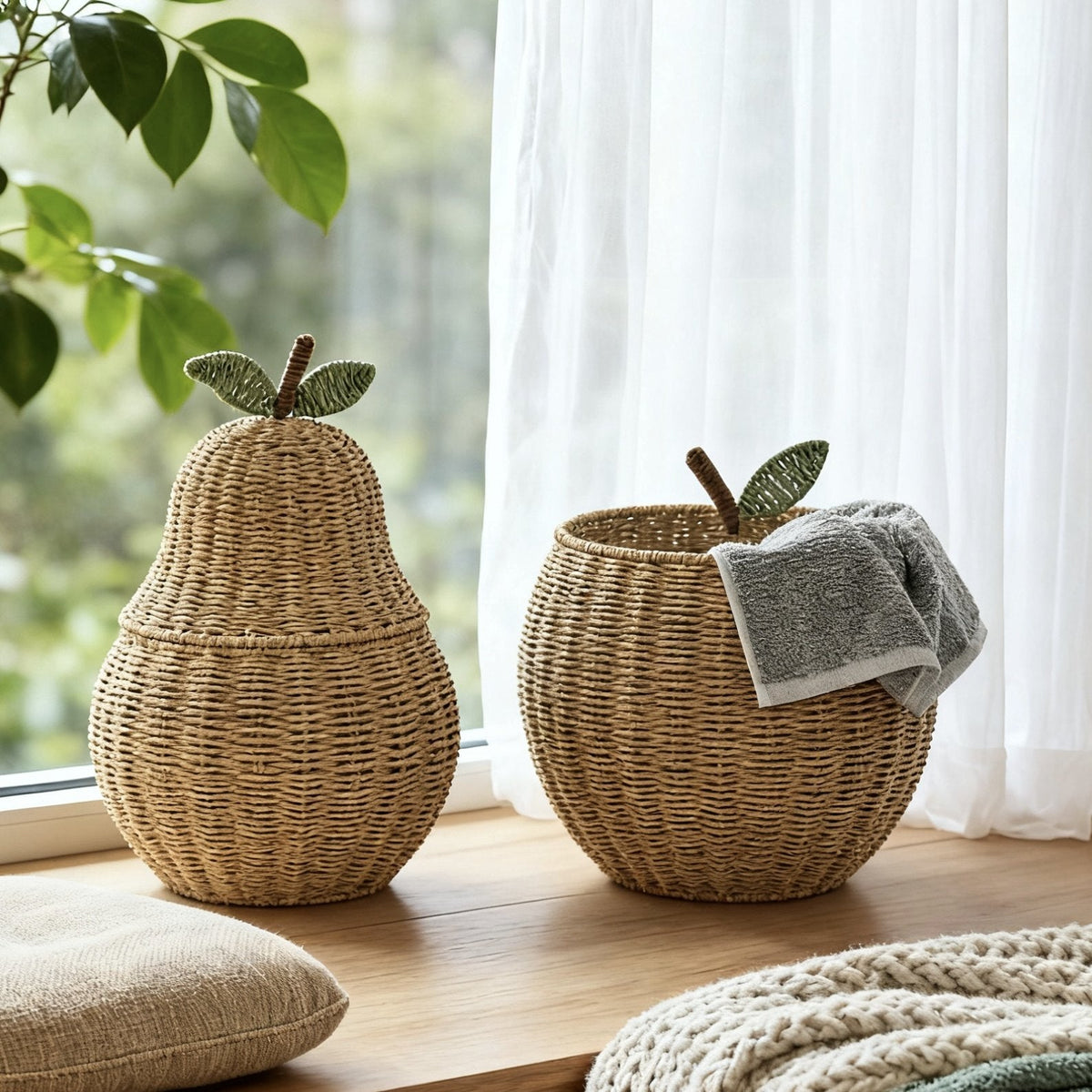 Playful Storage Basket in Wave Design | Kelmera