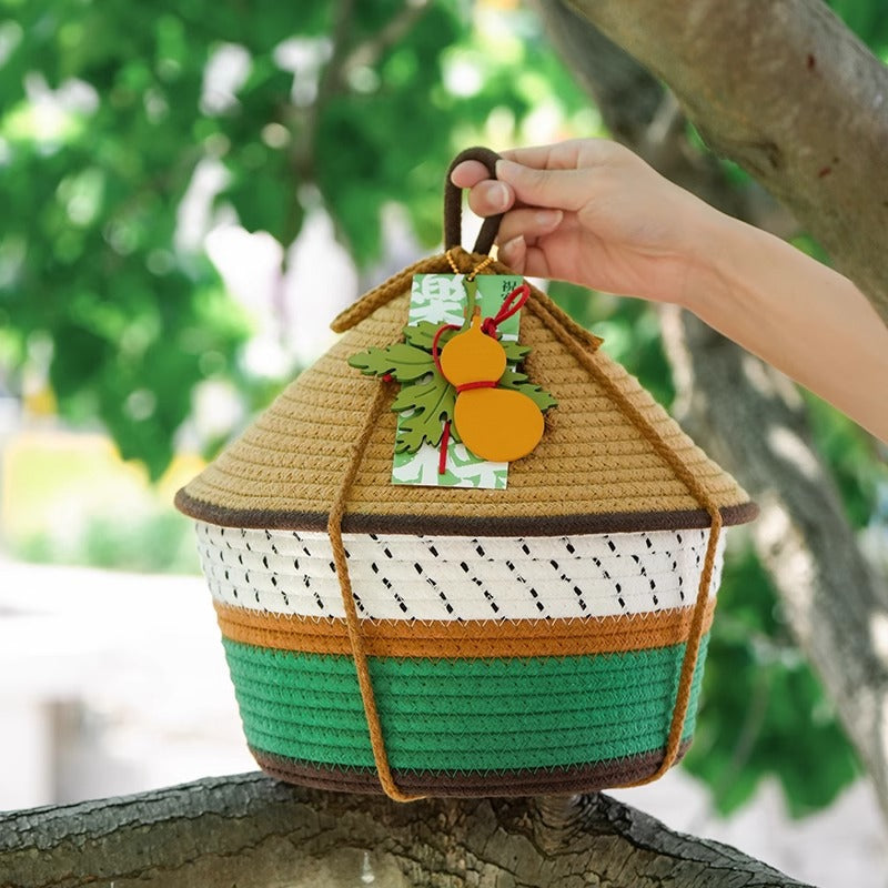 Playful Storage Basket Soft Textile | Kelmera