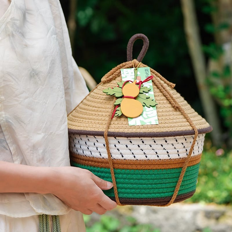 Playful Storage Basket Soft Textile | Kelmera