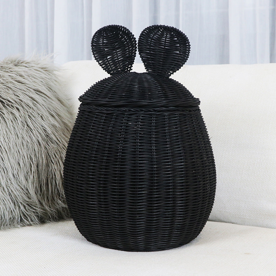 Playful Storage Basket with Animal Ears | Kelmera