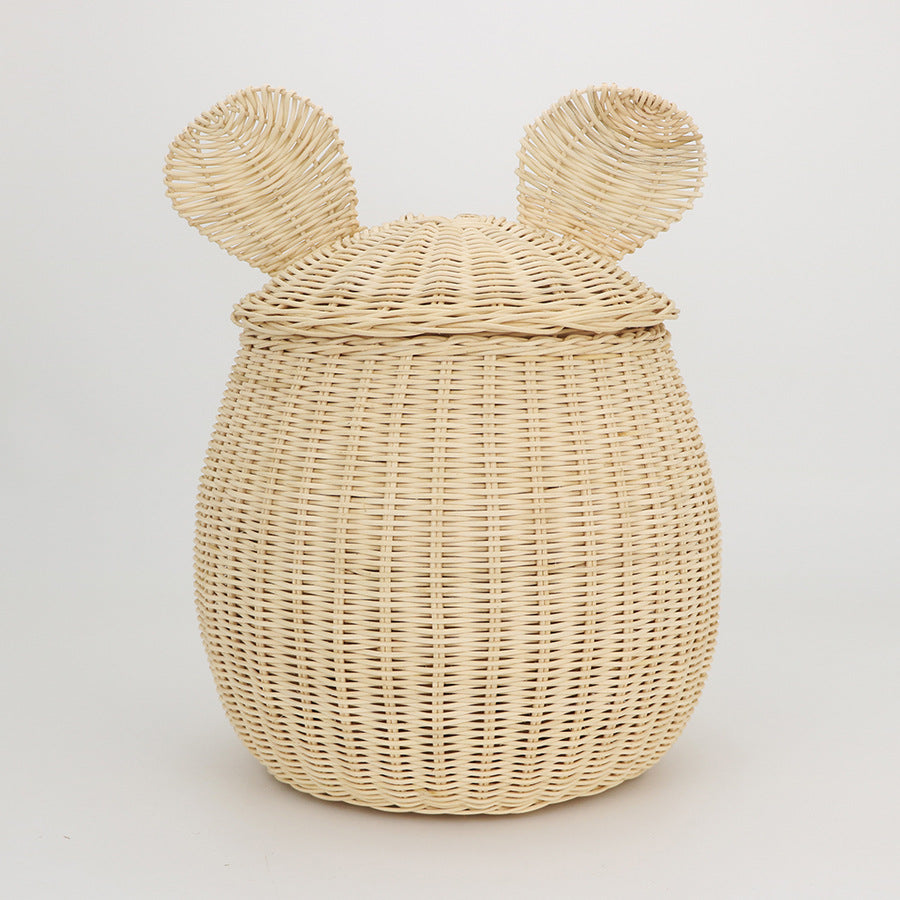 Playful Storage Basket with Animal Ears | Kelmera