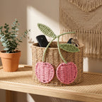 Playful Storage Basket with Fruit Design | Kelmera