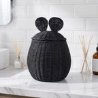 Playful Storage Basket with Lid and Ear Design | Kelmera