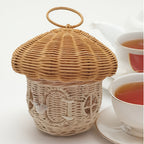 Playful Storage Basket with Mushroom Hat Design | Kelmera