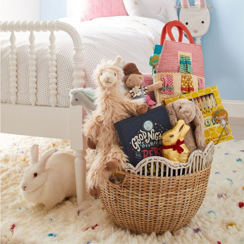 Playful Storage Basket with Wave Edge | Kelmera