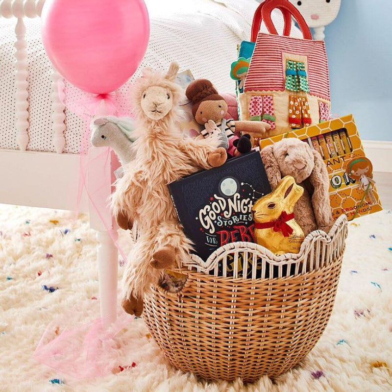Playful Storage Basket with Wave Edge | Kelmera