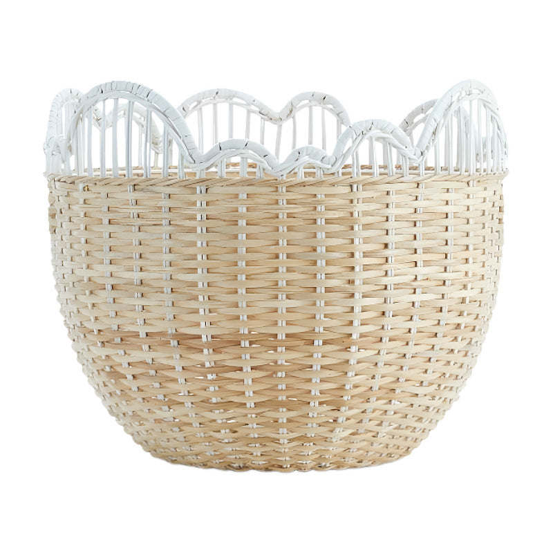 Playful Storage Basket with Wave Edge | Kelmera