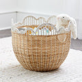 Playful Storage Basket with Wave Edge | Kelmera