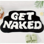 Playful Text Bath Mat | Kelmera