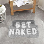 Playful Text Bath Mat | Kelmera