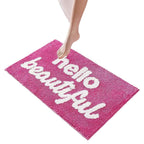 Playful Text Bath Mat | Kelmera
