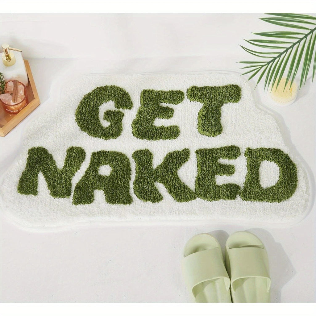 Playful Text Bath Mat | Kelmera