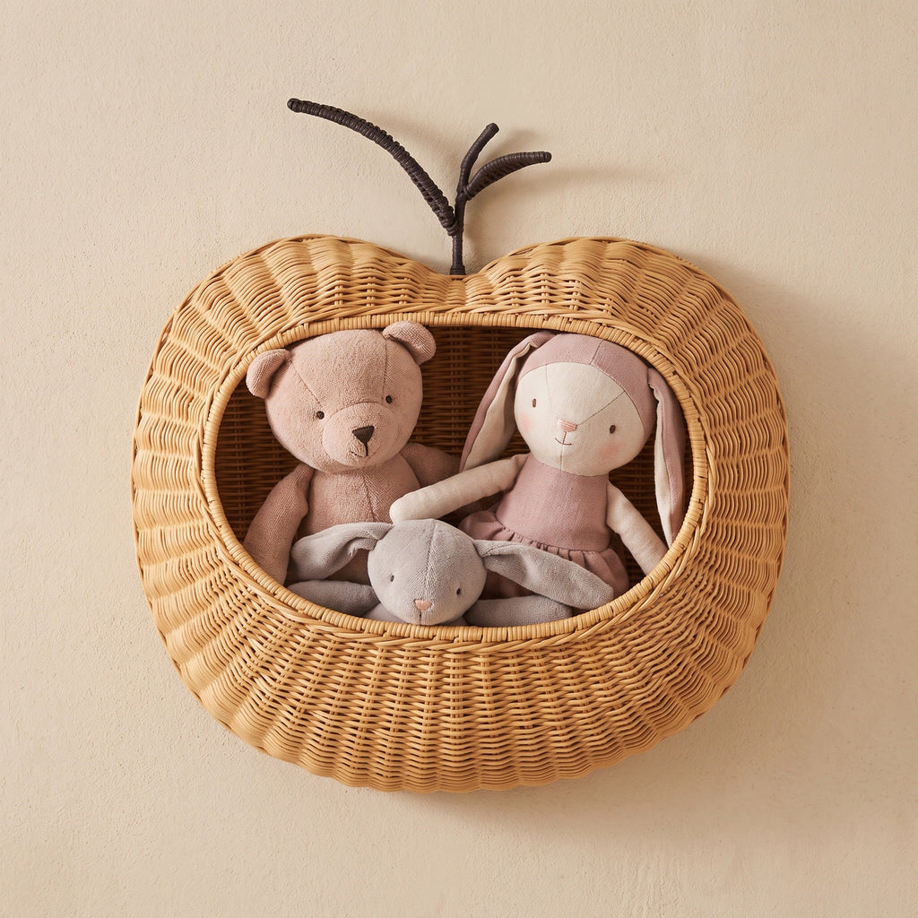 Playful Wall Basket in Pear Design | Kelmera