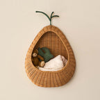 Playful Wall Basket in Pear Design | Kelmera