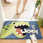 Plush Bathroom Quote Mat | Kelmera