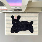 Plush Bathroom Quote Mat | Kelmera