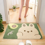 Plush Bathroom Quote Mat | Kelmera