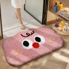 Plush Cartoon Character Bath Mat | Kelmera