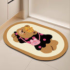 Plush Cartoon-Themed Area Mat | Kelmera