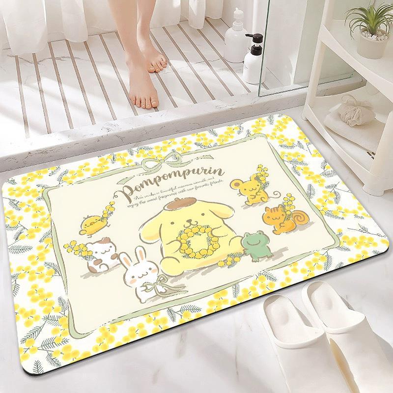 Plush Cartoon-Themed Bath Mat | Kelmera