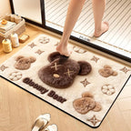 Plush Cartoon Themed Bath Mat Soft Textile Non Slip | Kelmera